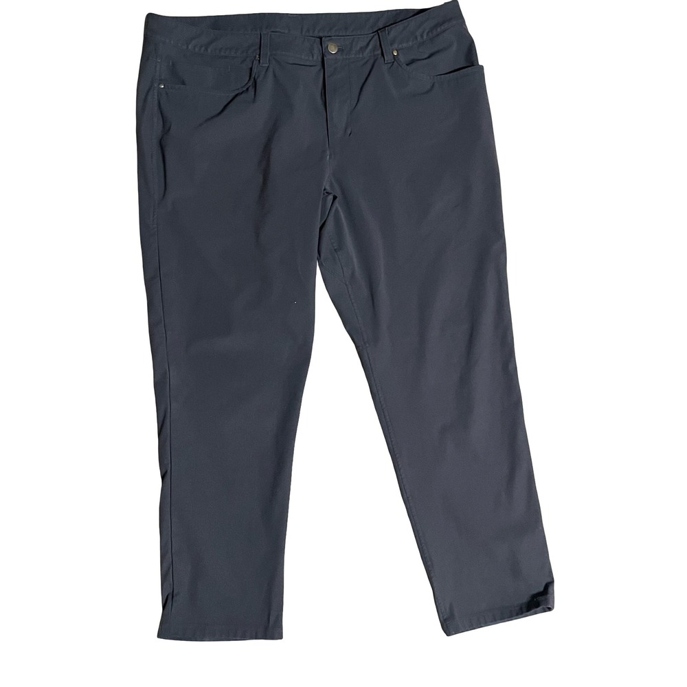 Lululemon ABC Pant Classic-Fit 40 Warpstreme Grey Sage Mens Trousers 40x28